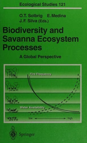 Tapa de Biodiversity and savanna ecosystem processes