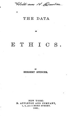 Tapa de The Data of Ethics