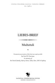Tapa de Liebes-brief