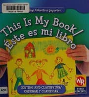 Tapa de This is my book