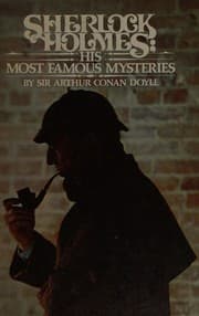 Tapa de Sherlock Holmes. His Most Famous Mysteries (Adventure of the Gloria Scott / Adventure of the Greek Interpreter / Scandal in Bohemia / Sign of Four / Study in Scarlet)