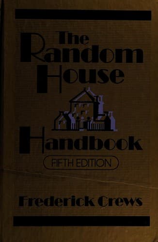 Tapa de The Random House handbook