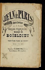Tapa de Jean de Paris