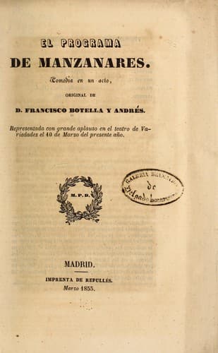 Tapa de El programa de Manzanares