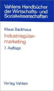Tapa de Industriegütermarketing