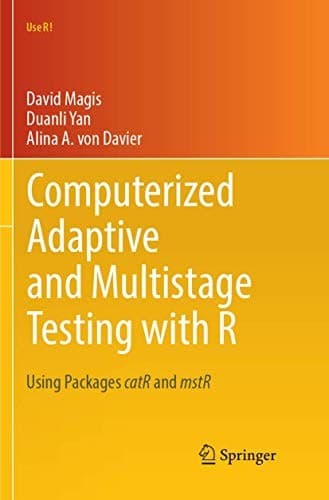 Tapa de Computerized Adaptive and Multistage Testing with R
