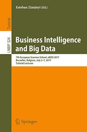 Tapa de Business Intelligence and Big Data