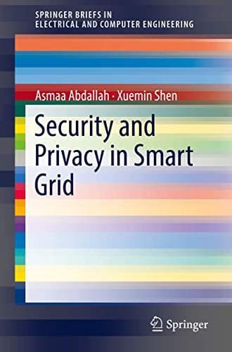 Tapa de Security and Privacy in Smart Grid