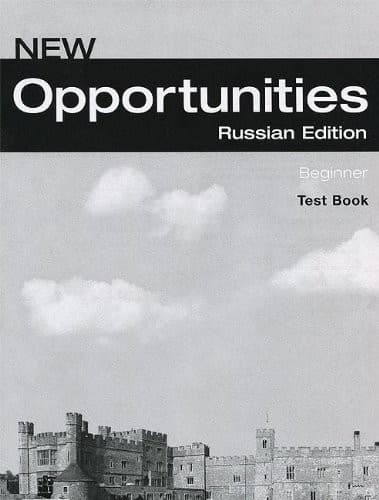 Tapa de Opportunities Russia Beginner Test Book