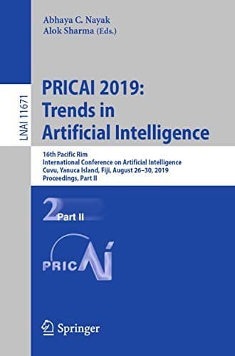 Tapa de PRICAI 2019 : Trends in Artificial Intelligence