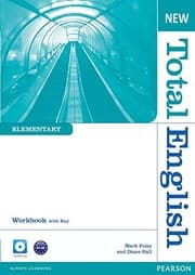 Tapa de New Total English Elementary Workbook with Key and Audio CD Pack
