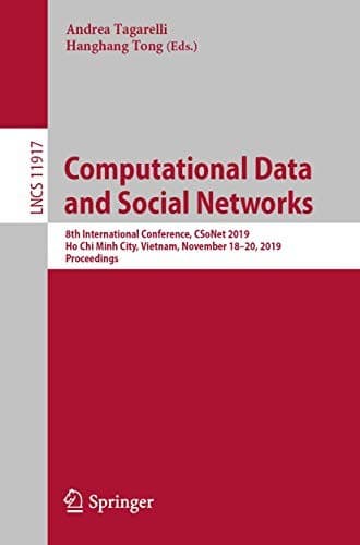Tapa de Computational Data and Social Networks