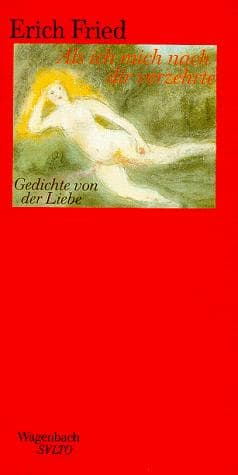 Tapa de Als ich mich nach dir verzehrte
