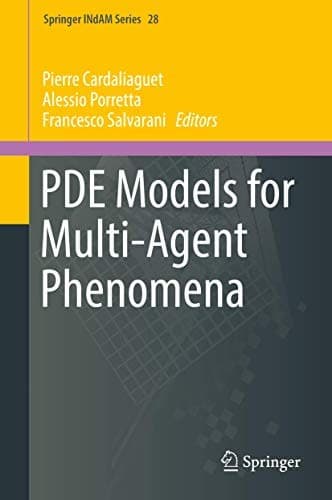 Tapa de PDE Models for Multi-Agent Phenomena