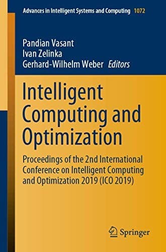 Tapa de Intelligent Computing and Optimization