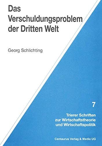 Tapa de Das Verschuldungsproblem der Dritten Welt