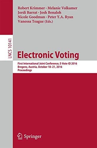Tapa de Electronic Voting
