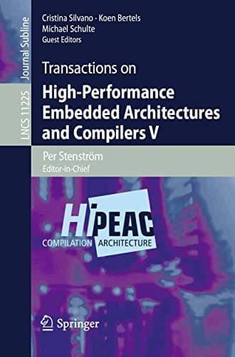Tapa de Transactions on High-Performance Embedded Architectures and Compilers V