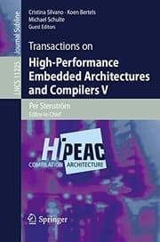 Tapa de Transactions on High-Performance Embedded Architectures and Compilers V
