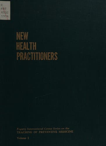 Tapa de New health practitioners