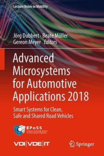 Tapa de Advanced Microsystems for Automotive Applications 2018