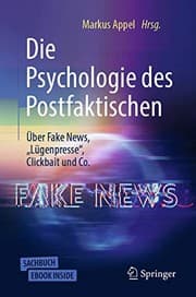 Tapa de Die Psychologie des Postfaktischen