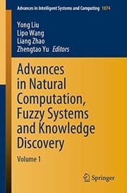 Tapa de Advances in Natural Computation, Fuzzy Systems and Knowledge Discovery