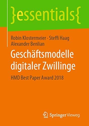 Tapa de Geschäftsmodelle digitaler Zwillinge