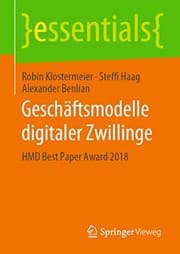 Tapa de Geschäftsmodelle digitaler Zwillinge