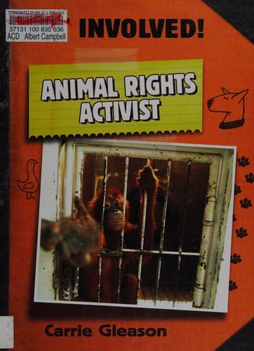 Tapa de Animal rights activist