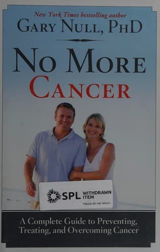 Tapa de No more cancer