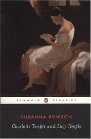Tapa de Charlotte Temple ; and, Lucy Temple