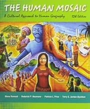 Tapa de Human Mosaic  & eBook Access Card