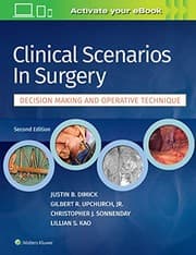 Tapa de Clinical Scenarios in Surgery