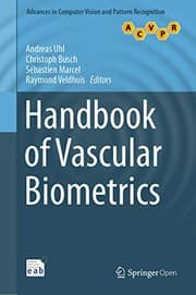Tapa de Handbook of Vascular Biometrics