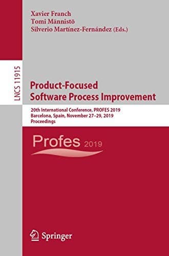 Tapa de Product-Focused Software Process Improvement