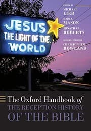 Tapa de The Oxford handbook of the reception history of the Bible