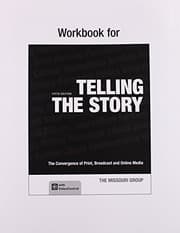 Tapa de Telling the Story & Workbook to Accompany Telling the Story 5e & VideoCentral for Journalism