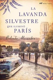 Tapa de la lavanda silvestre que ilumino paris