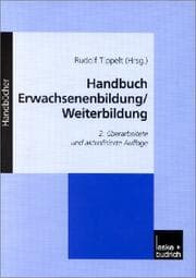 Tapa de Handbuch Erwachsenenbildung / Weiterbildung