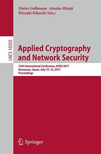 Tapa de Applied Cryptography and Network Security