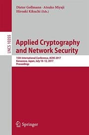 Tapa de Applied Cryptography and Network Security