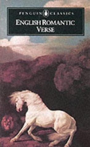 Tapa de English Romantic Verse