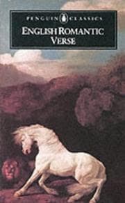 Tapa de English Romantic Verse