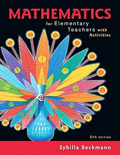 Tapa de Mathematics for elementary teachers