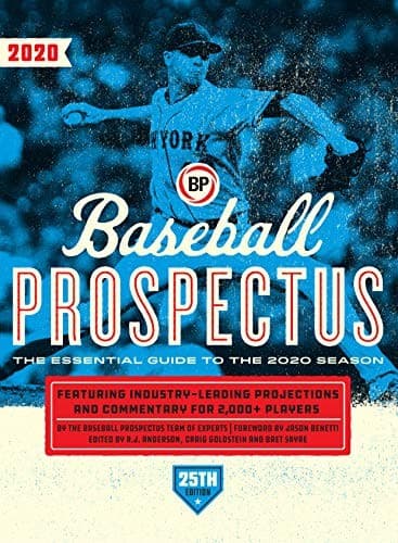 Tapa de Baseball Prospectus 2020