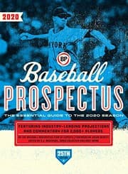 Tapa de Baseball Prospectus 2020