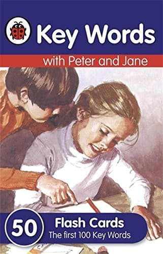 Tapa de Early Learning Key Words with Peter and Jane Flash Cards