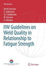 Tapa de IIW Guidelines on Weld Quality in Relationship to Fatigue Strength