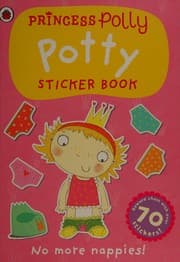 Tapa de Princess Polly's potty sticker book